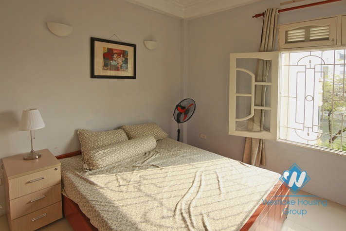 Lovely apartment with lake view for rent in Truc Bach, Ba Dinh